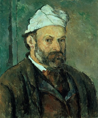 Zelfportret, 1875-77 door Paul Cézanne